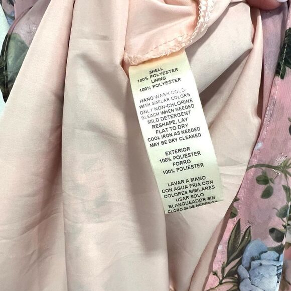 ELIZA J Floral Print Ruffled Long Sleeve Maxi Dress - Picture 10 of 10